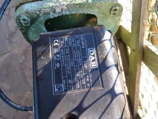 Pompa acqua dab con girante rotta