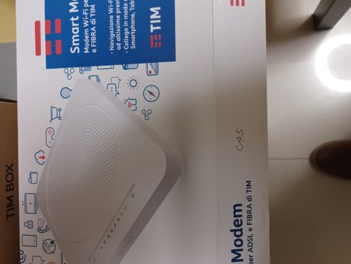 Smart modem tim idoneo anche per fibra mai usato in scatola