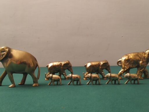 Elefanti ottone anni 50/60