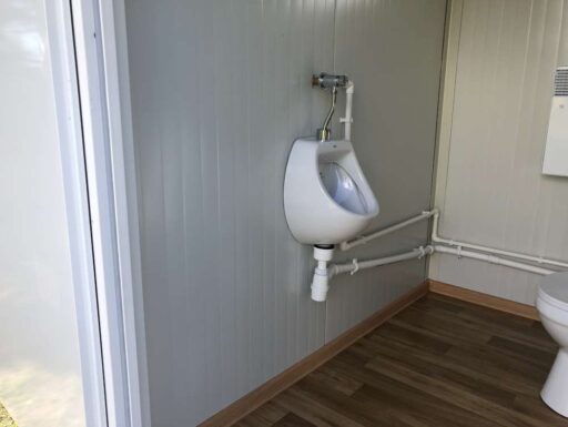 Contenitore sanitario - wc + doccia + serbatoio