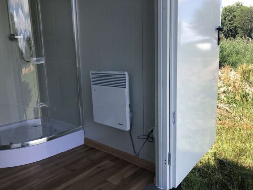 Contenitore sanitario - wc + doccia + serbatoio