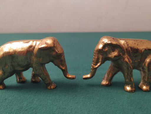 Elefanti ottone anni 50/60