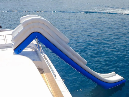 Scivoli gonfiabili per yacht, giochi per bambini