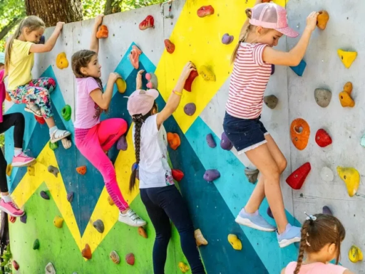 Gioco parete arrampicata per bambini per ludoteche