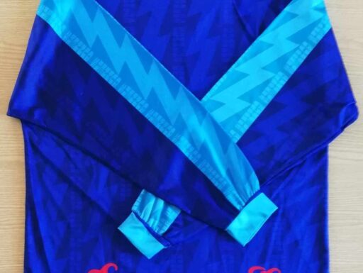 Maglia arsenal jvc manica lunga,vintage,mai indossata