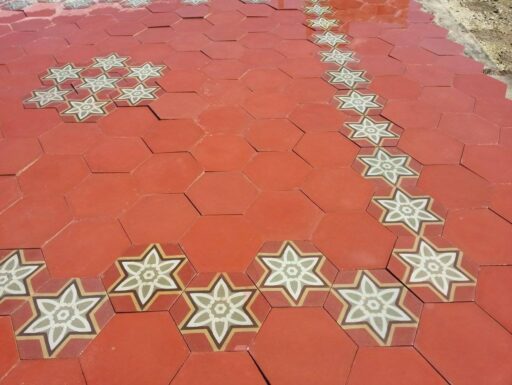 Pavimento in pastina di cemento