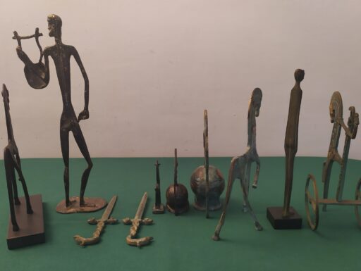 Antica etruria e antica grecia in bronzo