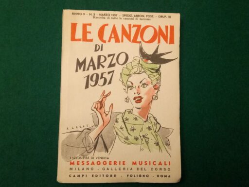 Messaggerie musicali libretti d'epoca