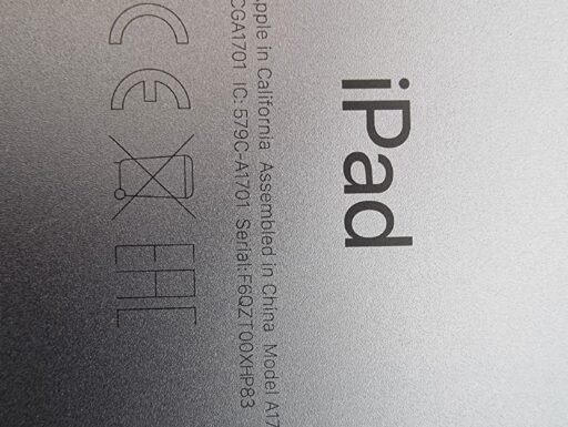 Ipad pro 2018 10.5” 512gb wi-fi