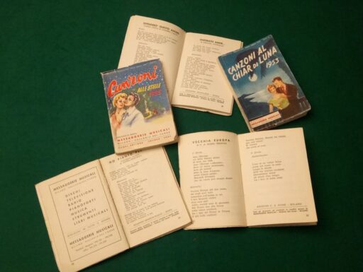 Messaggerie musicali libretti d'epoca