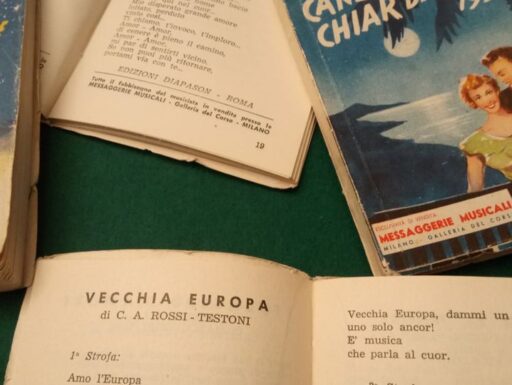 Messaggerie musicali libretti d'epoca