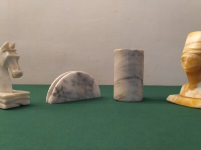 Oggetti in marmo naturale anni 70