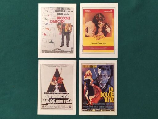 Cartoline/locandine film d'epoca