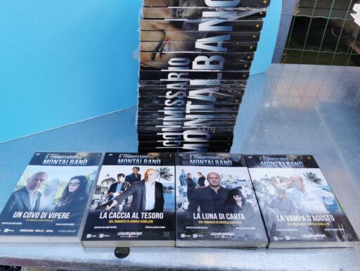 22 dvd, serie film commissario montalbano