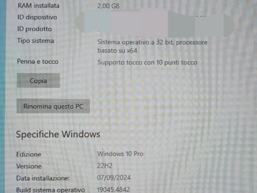 Tablet windows 10 32gb 2gb toshiba wt10-a