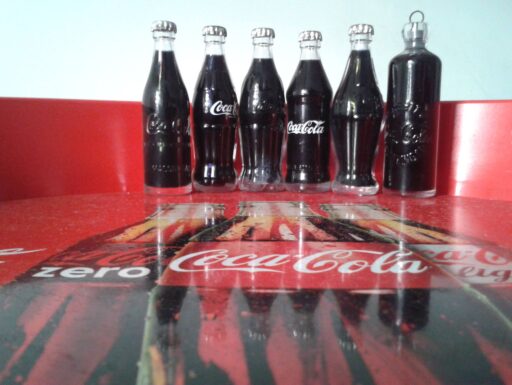Bottigliette mignon coca cola d'epoca