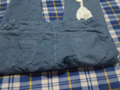 Jeans stropicciato donna curvy