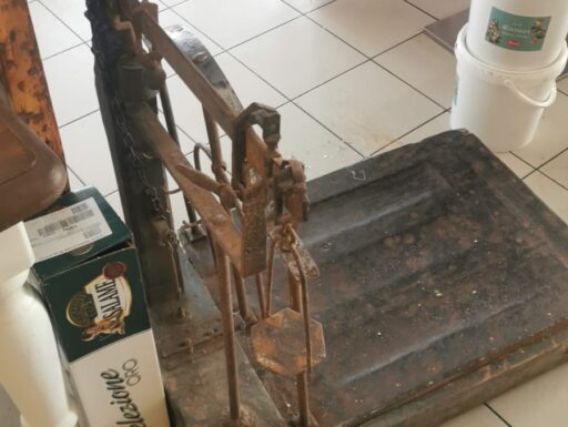 Bassacuna e carretto porta sacchi