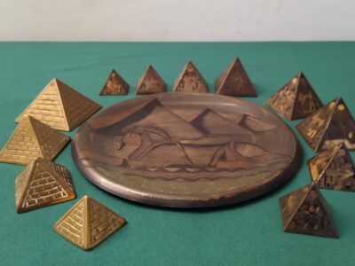 Piramidi egizie vintage