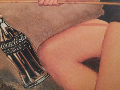 Targhe sagomate in legno coca cola