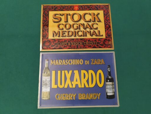 Targhe in ferro pubblicita' dell'altro secolo-secondo gruppo