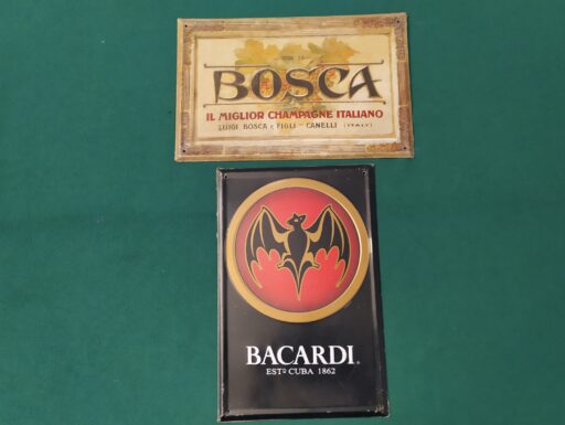 Targhe in ferro pubblicita' dell'altro secolo-secondo gruppo