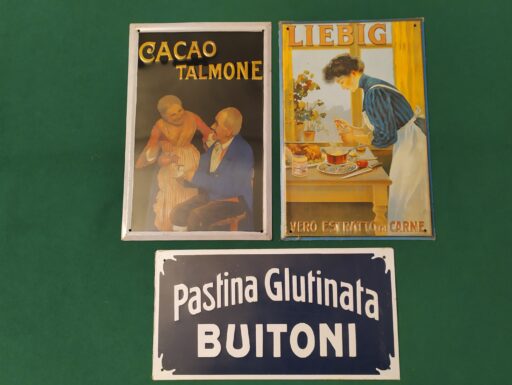 Targhe in ferro pubblicita' d'epoca-primo gruppo