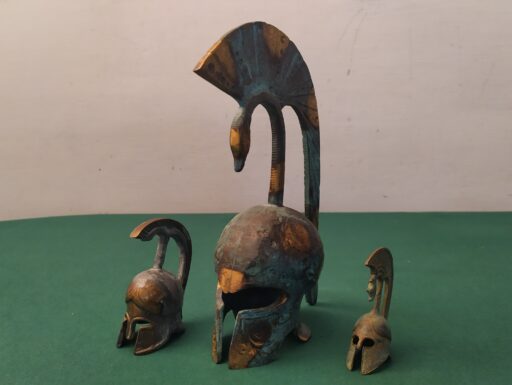 Elmi bronzo greco/romani in microfusione