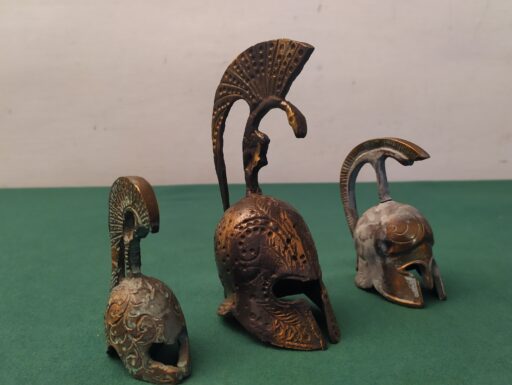 Elmi bronzo greco/romani in microfusione