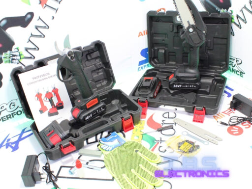 Offerta black friday!! kit garden forbice motosega batterie 2