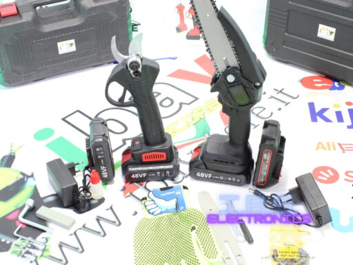 Offerta black friday!! kit garden forbice motosega batterie 2