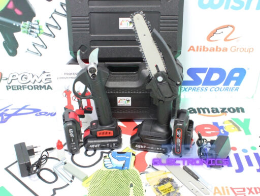 Offerta black friday!! kit garden forbice motosega batterie 2