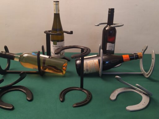 Portabottiglie ferri da cavallo