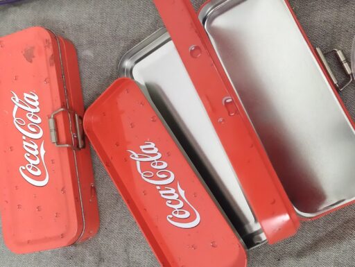 Sottobicchieri metallo coca cola stile liberty 1927-1977