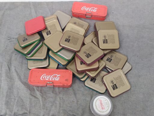 Sottobicchieri metallo coca cola stile liberty 1927-1977