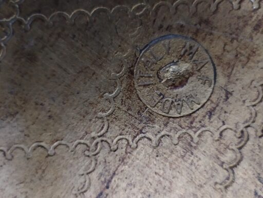 Vassoi rotondi in legno arte fiorentina