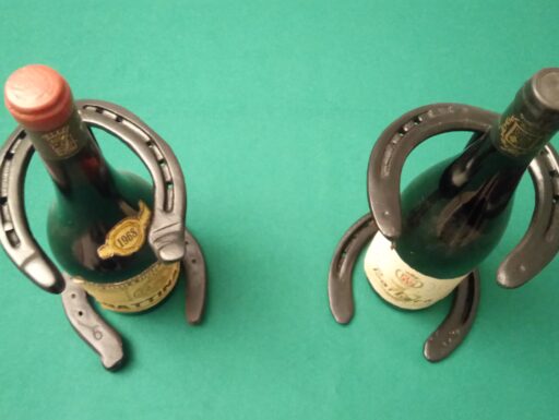 Portabottiglie ferri da cavallo