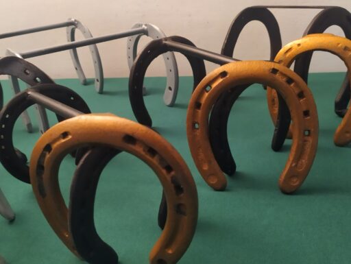 Portabottiglie ferri da cavallo