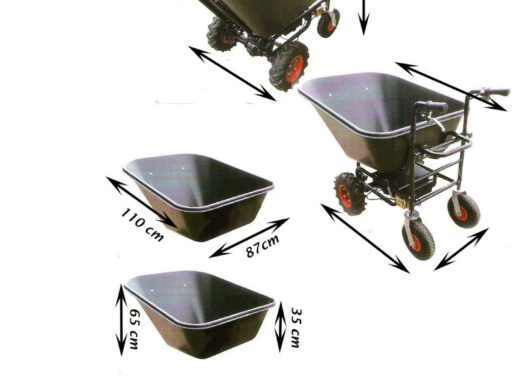 Carriola elettrica 24v james b tipo jb3