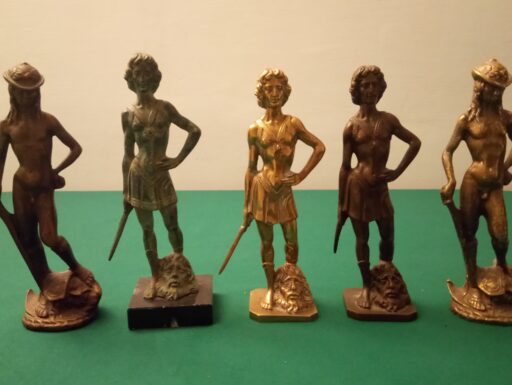 Statue bronzo david donatello - david verrocchio