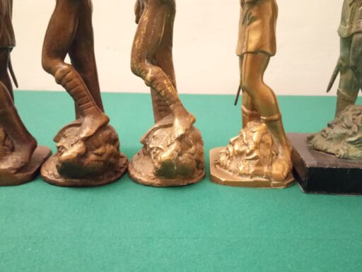 Statue bronzo david donatello - david verrocchio