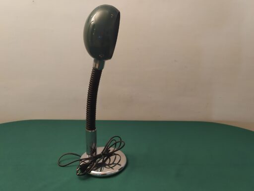 Lampada ministeriale d'epoca colore verde