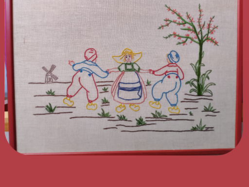 Un quadro fatto a mano ! it's a wonderful painting 1988 a