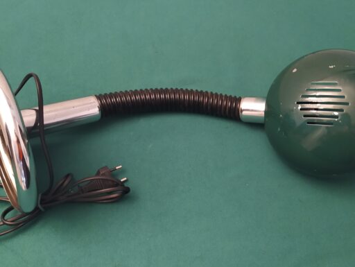 Lampada ministeriale d'epoca colore verde