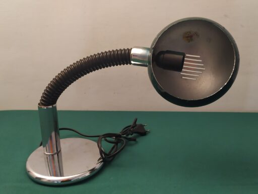 Lampada ministeriale d'epoca colore verde