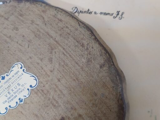 Oggetti toscani d'epoca lavorati e dipinti a mano