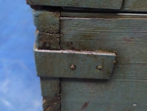 Cassapanca in legno primi 900