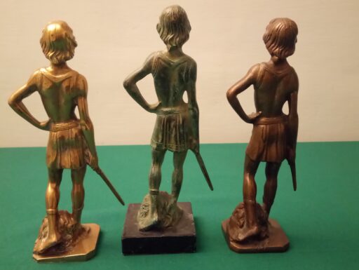 Statue bronzo david donatello - david verrocchio