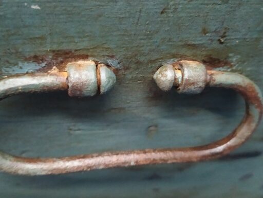 Cassapanca in legno primi 900