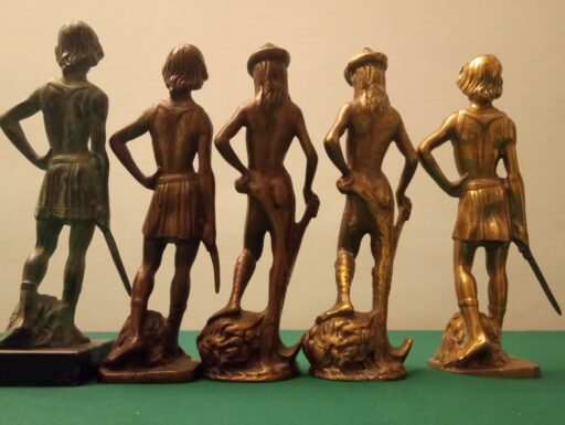 Statue bronzo david donatello - david verrocchio